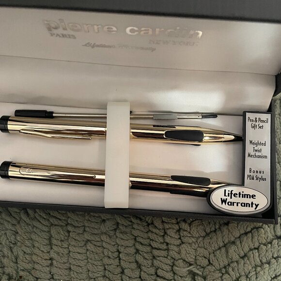 Pierre Cardin Other - Vintage Pierre Cardin Pen and Pencil Set w/ Box and stylus